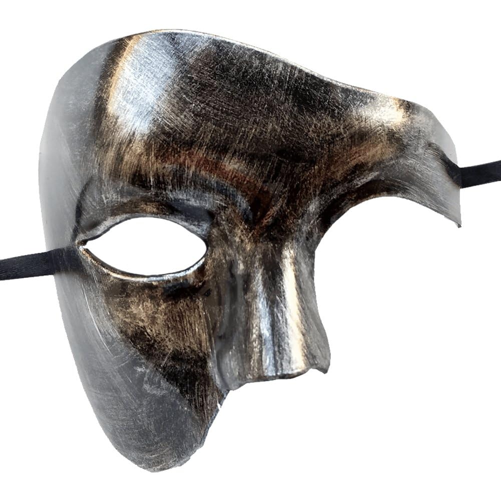 Amazon.co.jp: [Dinntty] ハーフフェイス マスカレードマスク